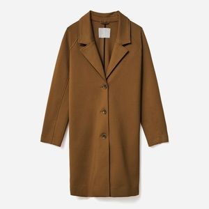 Everlane Dream Coat Copper Brown Sz M